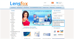Desktop Screenshot of lensfox.ch